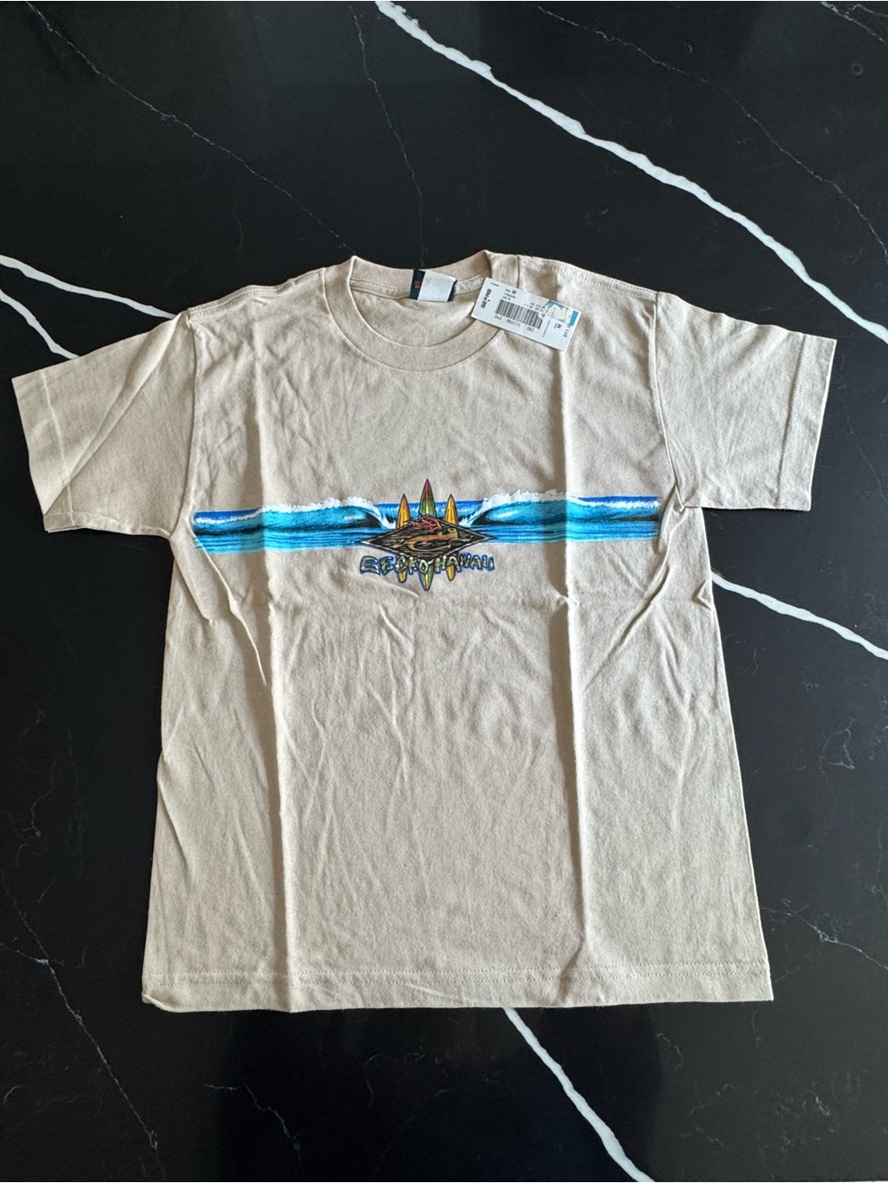 Gecko Hawaii Vintage Kids Graphic Tee